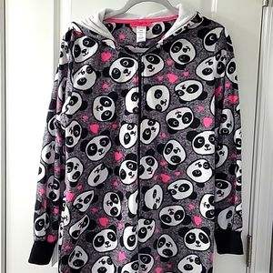 Adult panda onsie